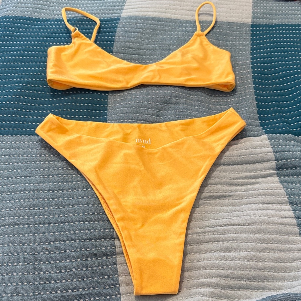 Bold Yellow Women's Bikini Set